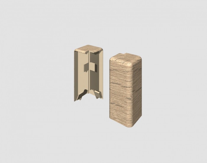 DUB STREDNE HNEDÝ- Vonkajší roh